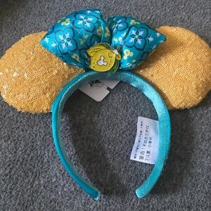 NWT Disney Parks Limoncello Epcot Italy Minnie Ears Headband Lemon NEW 2022